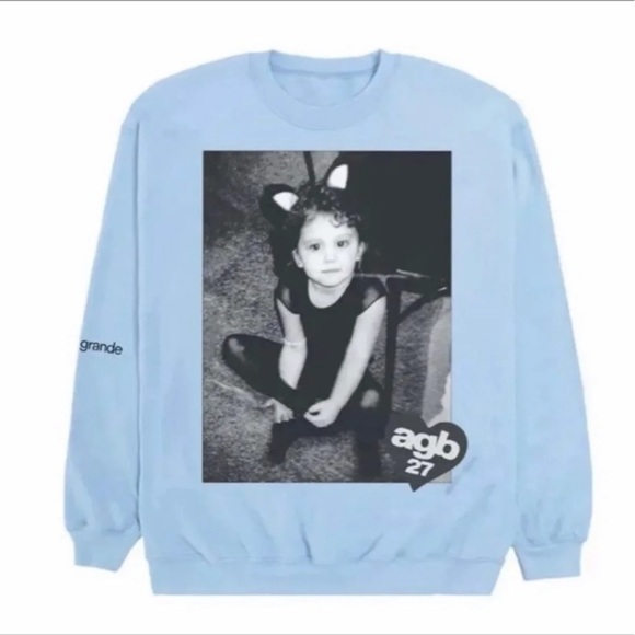 NEW Ariana Grande AG27 Birthday Crewneck